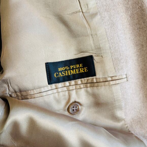 Lord & Taylor 100% Cashmere Blazer Jacket Size 44 - Picture 7 of 10